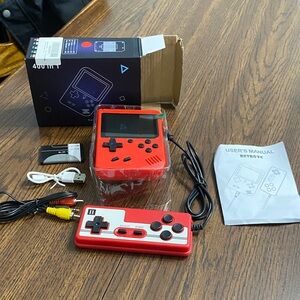 Retro handheld gaming system with retro games. TV connectivity!